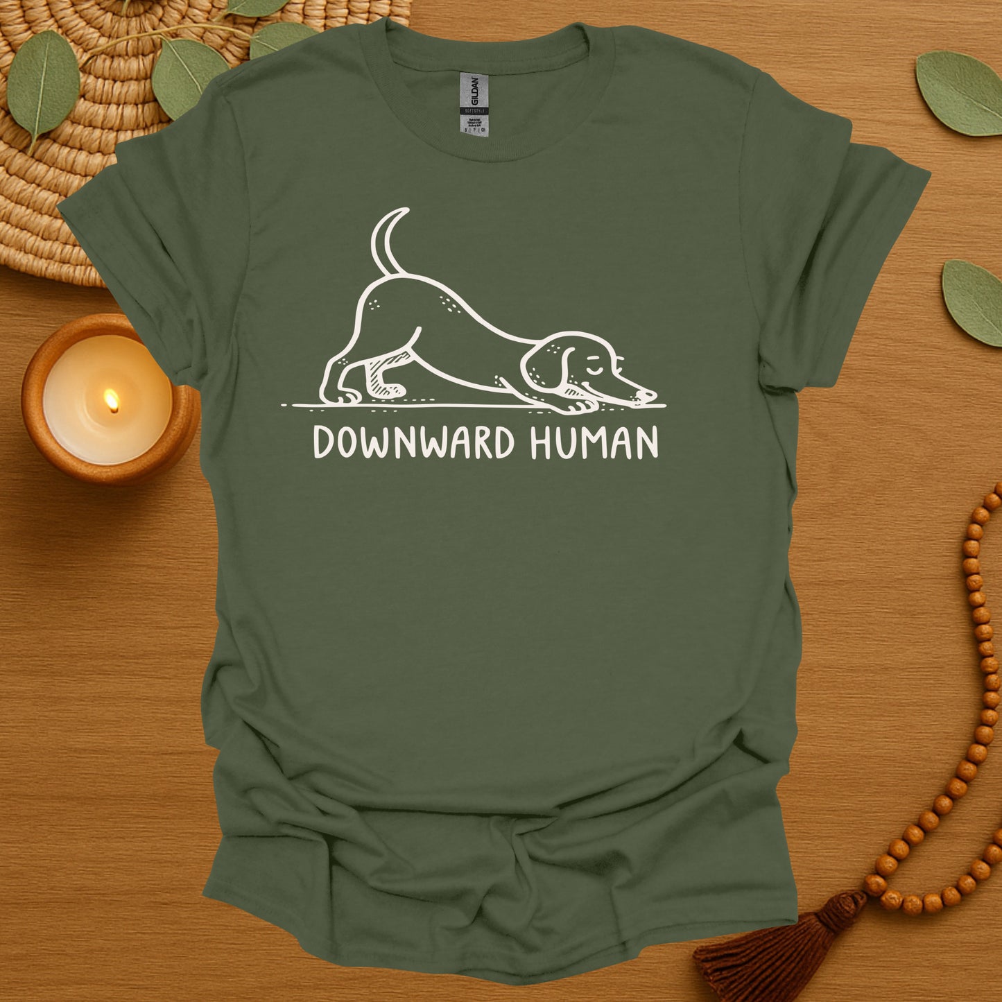 Downward Human T-Shirt