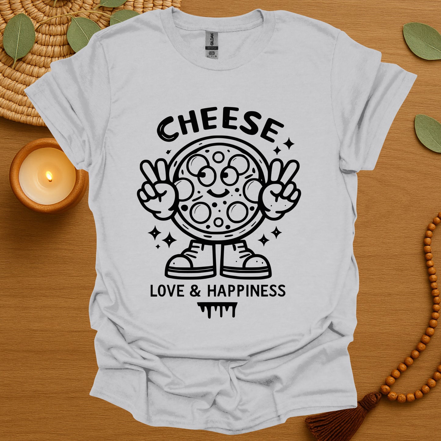 Cheese, Love & Happiness T-Shirt