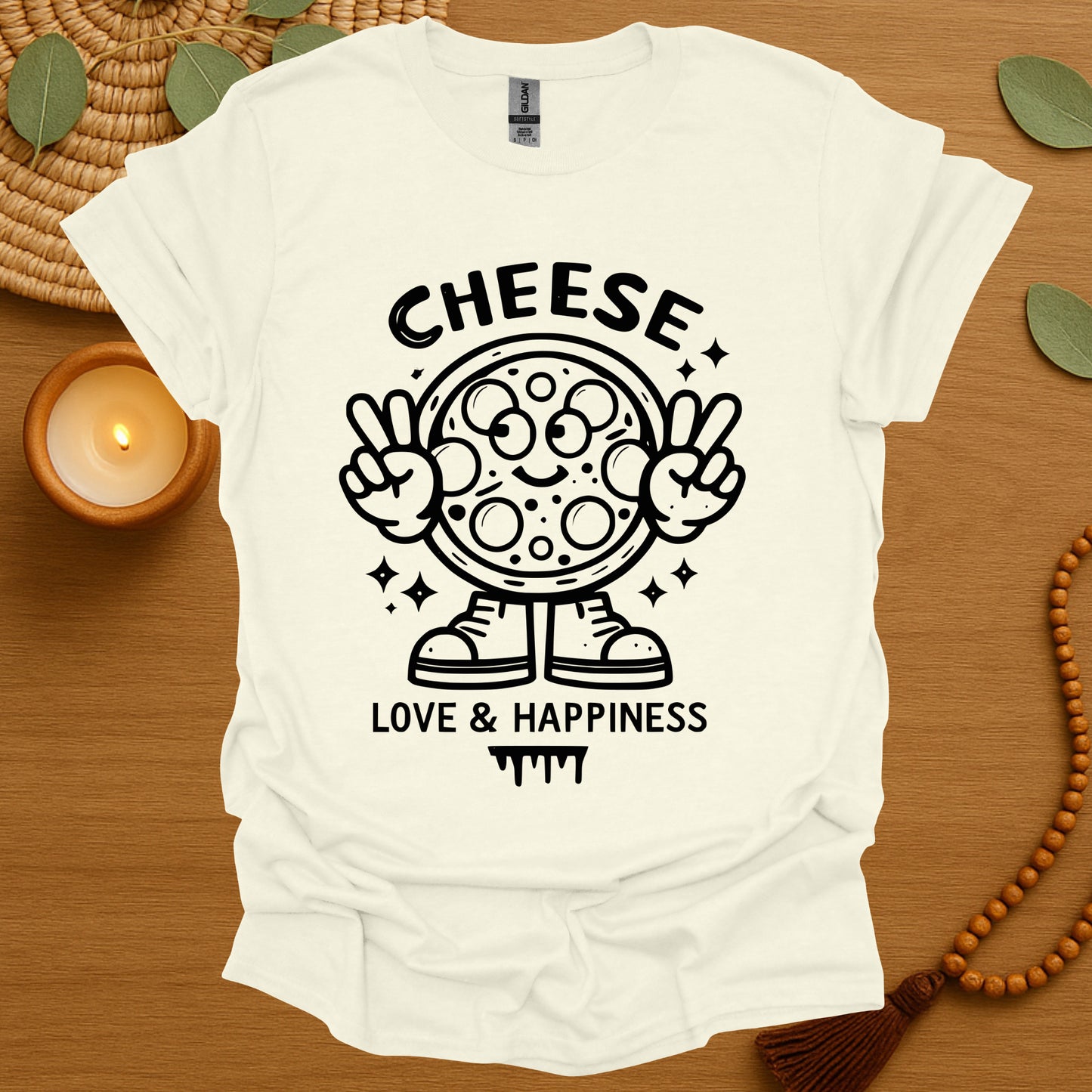 Cheese, Love & Happiness T-Shirt