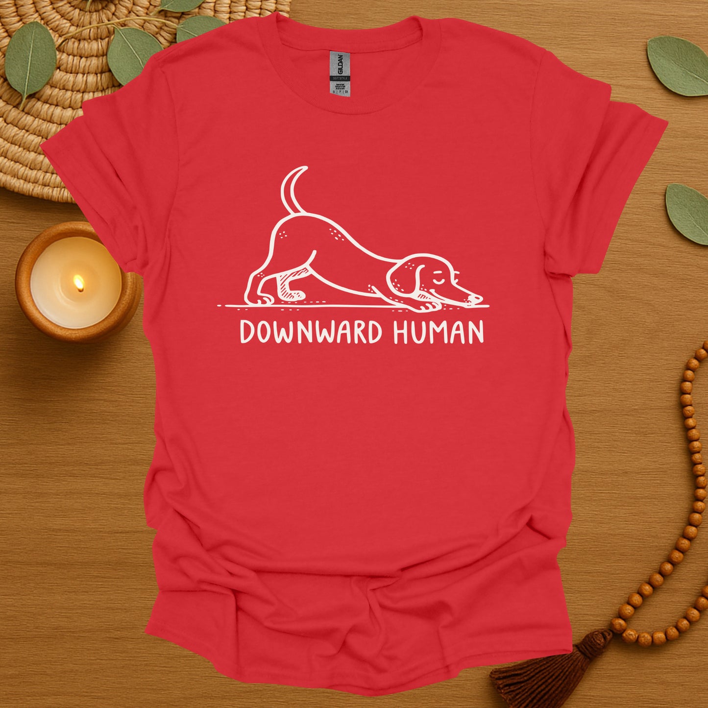 Downward Human T-Shirt