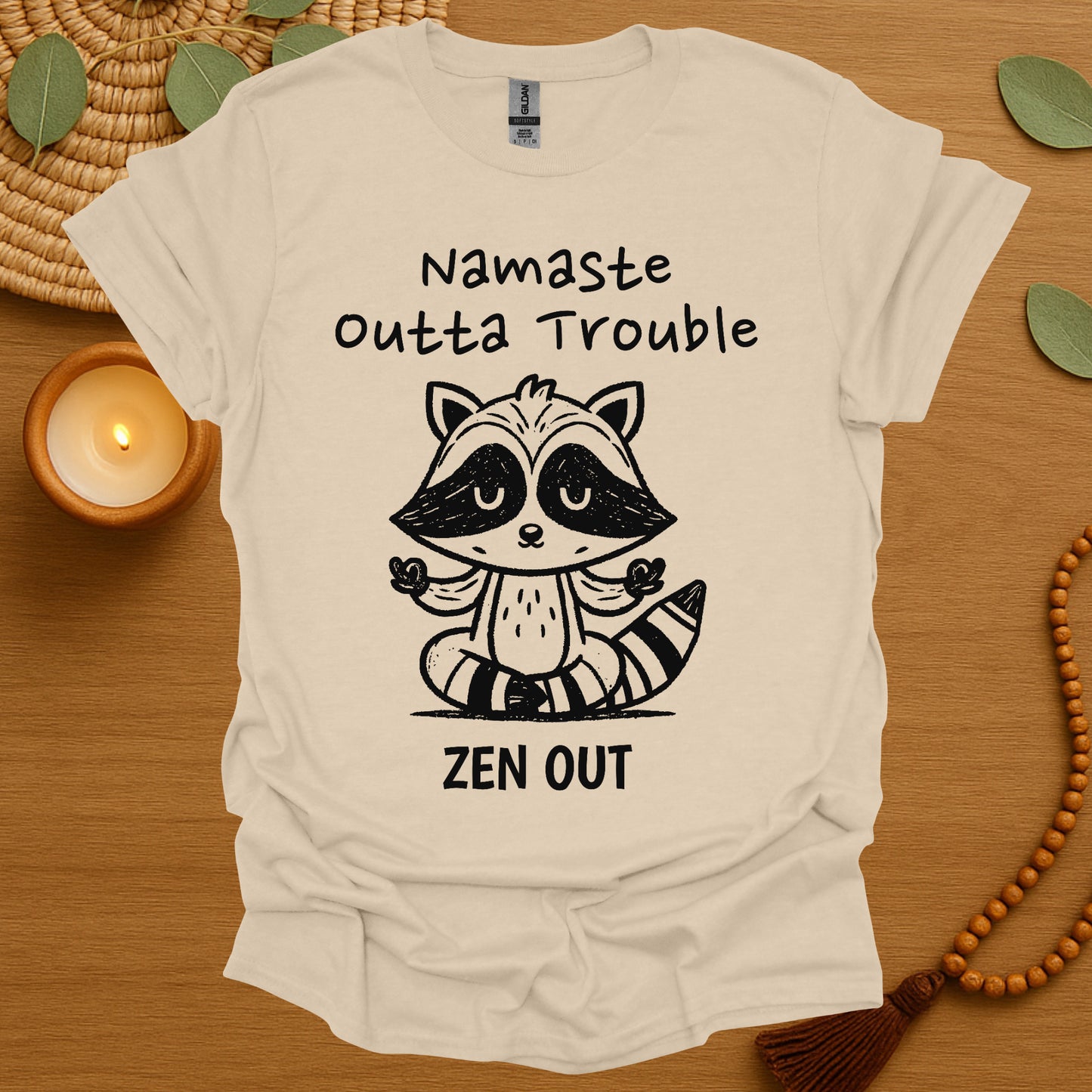 Namaste Outta Trouble T-Shirt