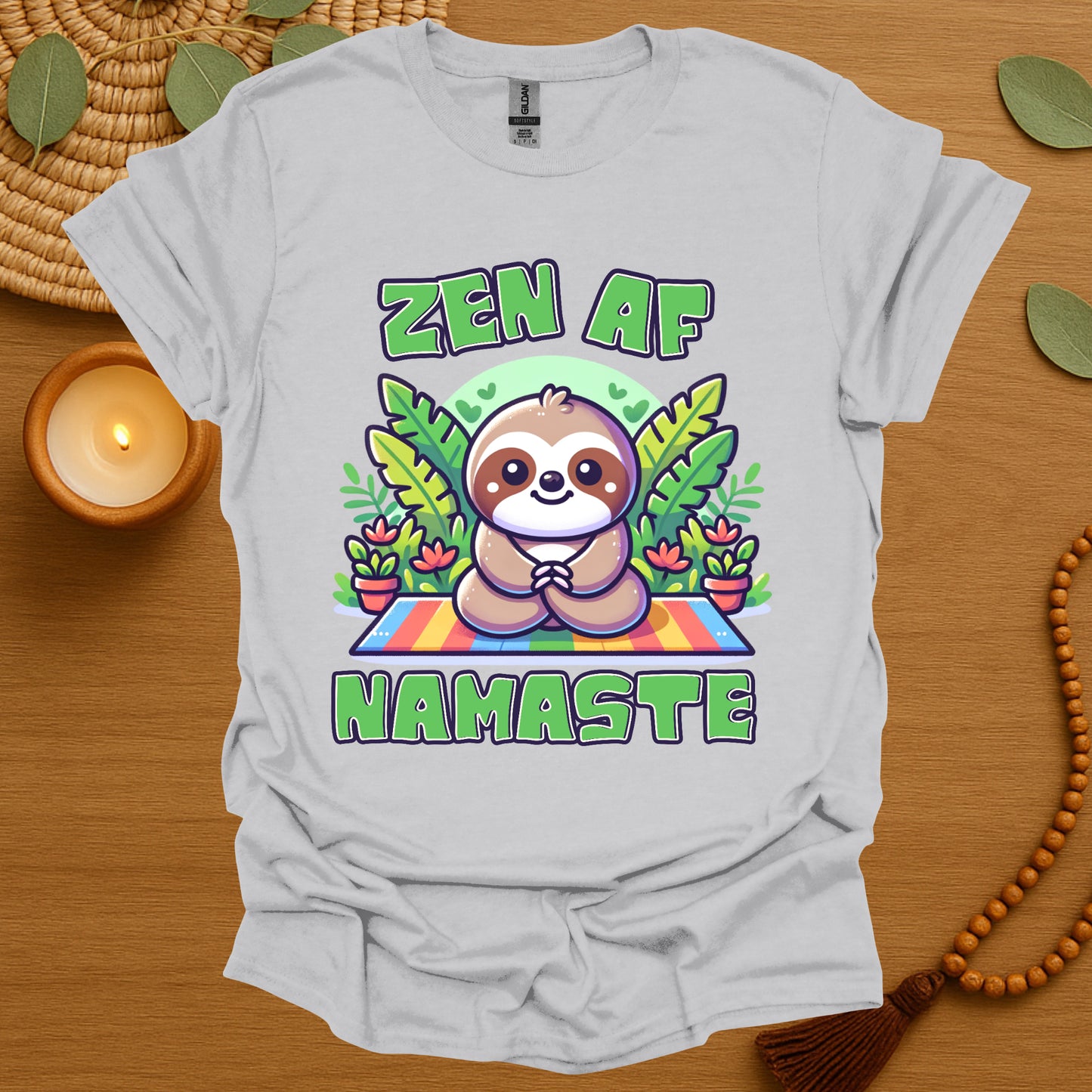 Zen AF. Namaste. T-Shirt