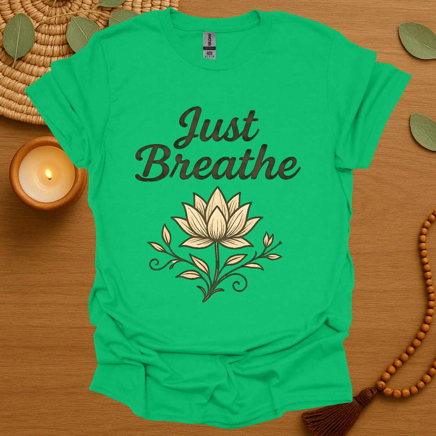 Just Breathe Lotus T-Shirt