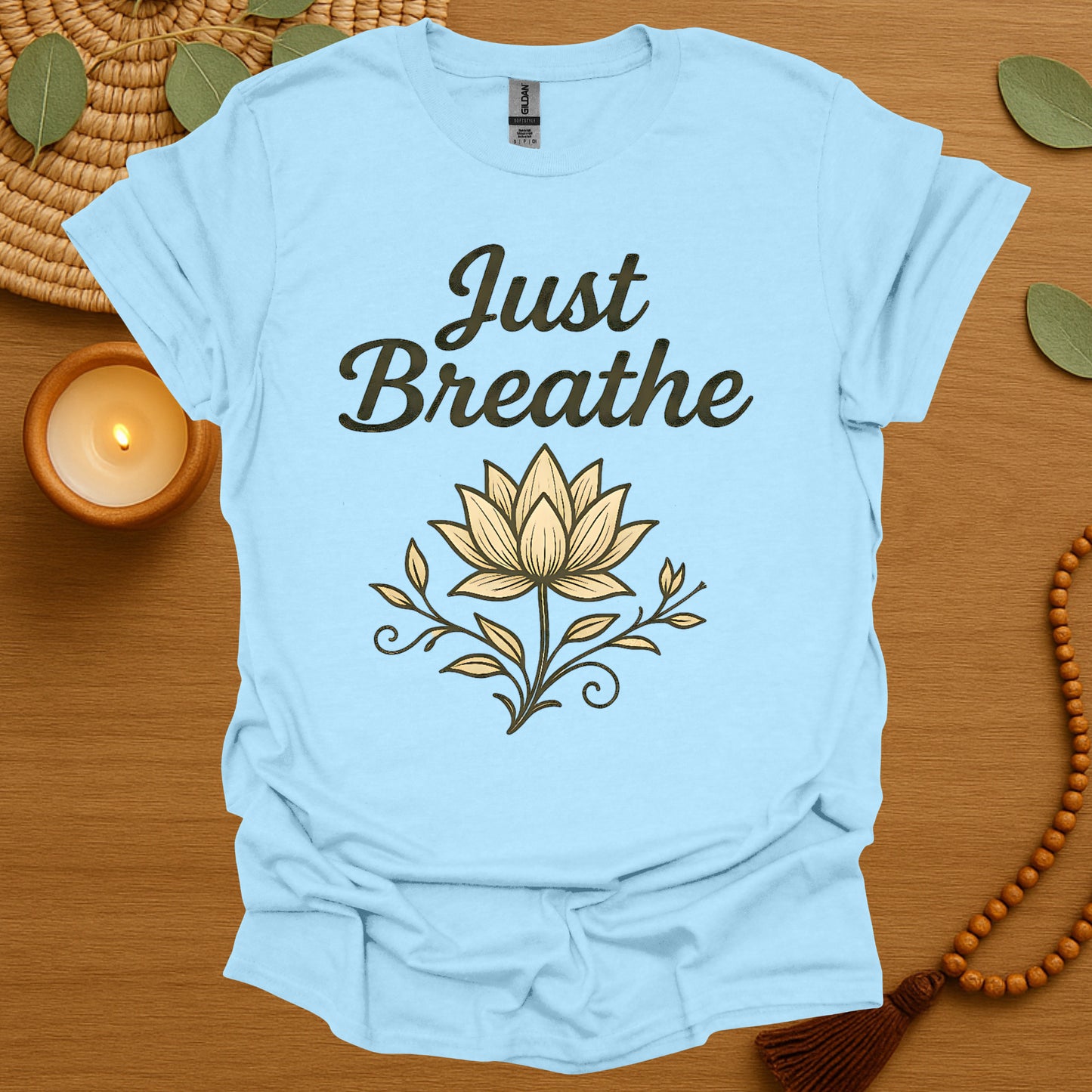 Just Breathe Lotus T-Shirt