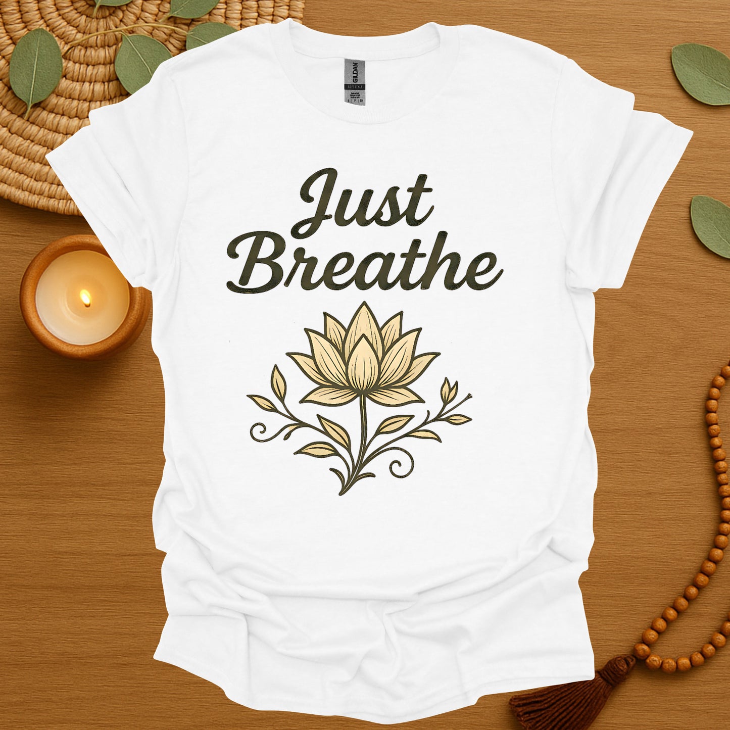 Just Breathe Lotus T-Shirt